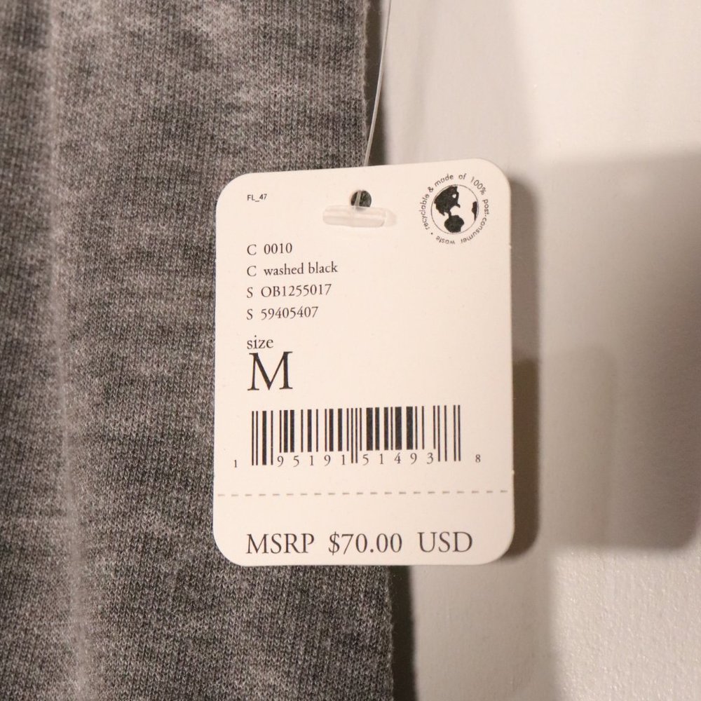 NWT Free People X Revolve Cozy All Day Harem Legging in Washed Black - Picture 13 of 14
